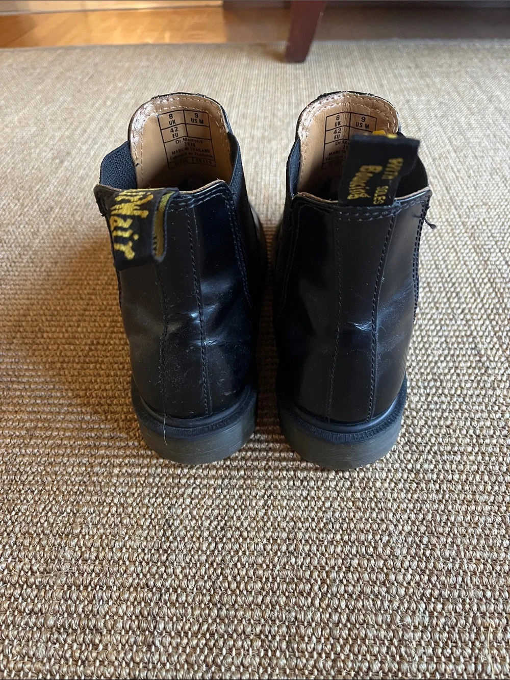 Steve Madden Black Leather Chelsea Boots
